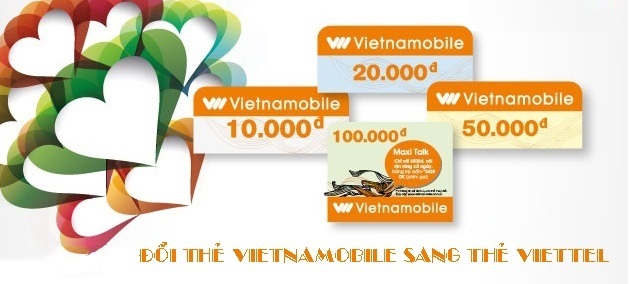 Làm sao để đổi thẻ điện thoại Vietnamobile sang thẻ Viettel?