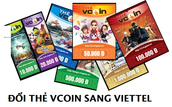 Chi tiết các bước của giao dịch đổi thẻ Vcoin sang Viettel mà thuê bao cần biết